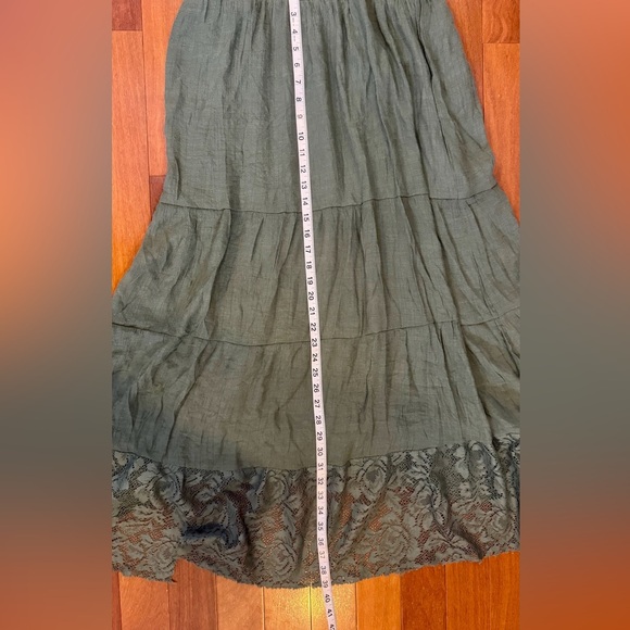 Charlotte Russe Olive Green Maxi Skirt - Picture 6 of 7